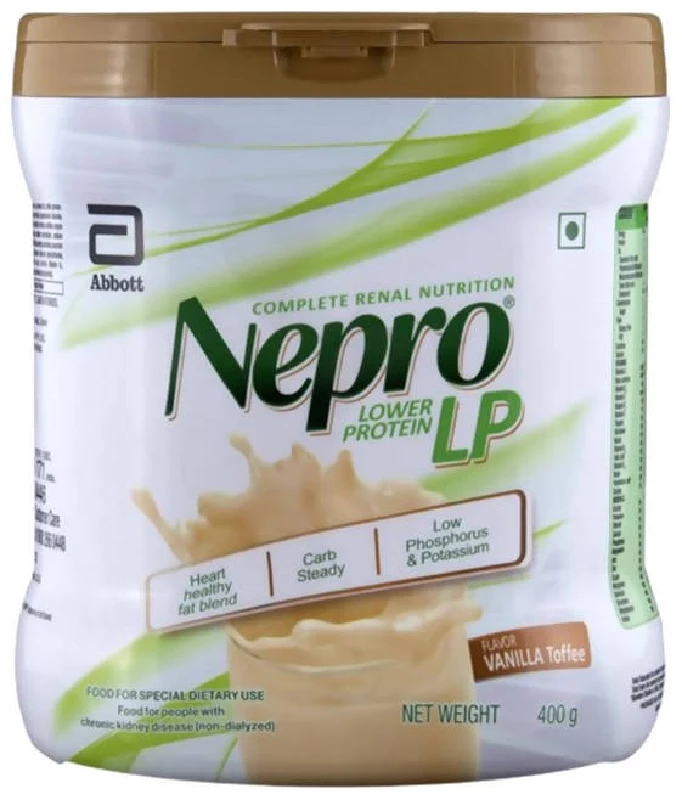 Nepro Vanilla Toffee LP Low Protein Health Drink Powder, 400 g-1.webp